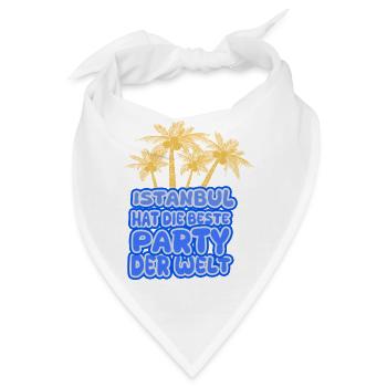 Urlaubsregion Istanbul - Bandana - Weiß - Vorne
