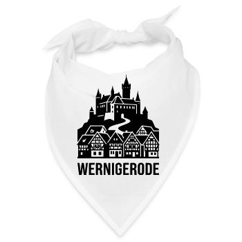 Wernigerode Harz - Bandana - Weiß - Vorne