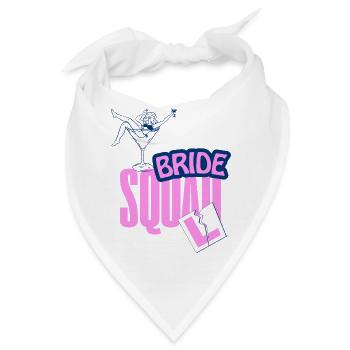 Bride Squad Martini Bash - Bandana - Weiß - Vorne