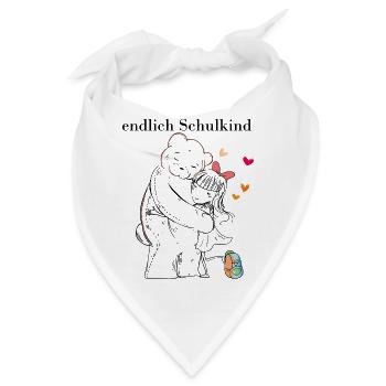 Schulanfang - Bandana - Weiß - Vorne