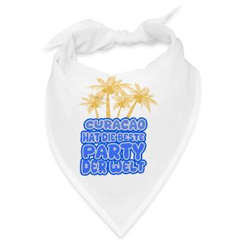 Urlaubsregion Curacao - Bandana - Weiß - Vorne