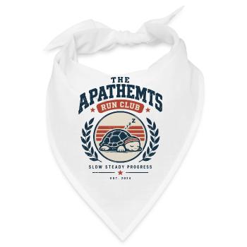 Apathetics Run Club Schlafende Schildkröte - Bandana - Weiß - Vorne