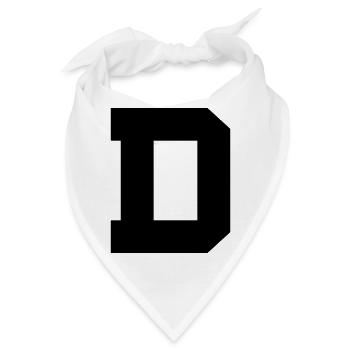 D - Bandana - Weiß - Vorne