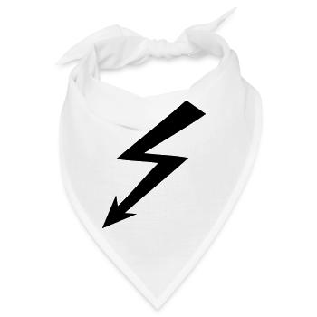 Blitz - Bandana - Weiß - Vorne