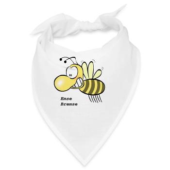 Emse Bremse - Bandana - Weiß - Vorne