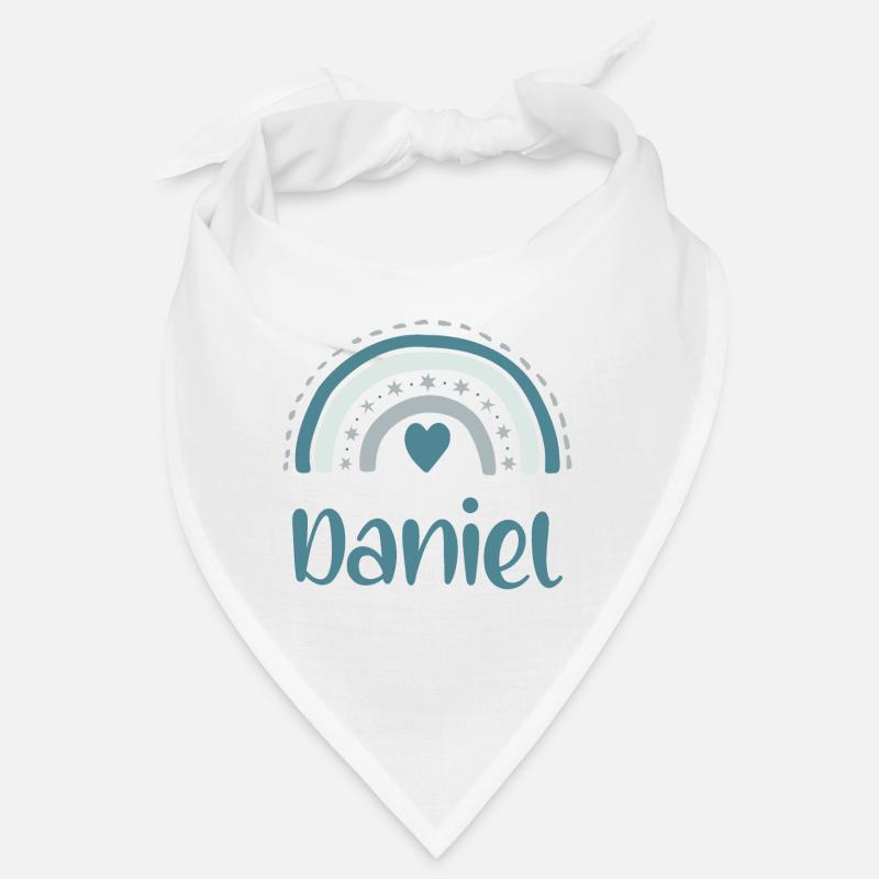 Daniel Name Regenbogen Bandana