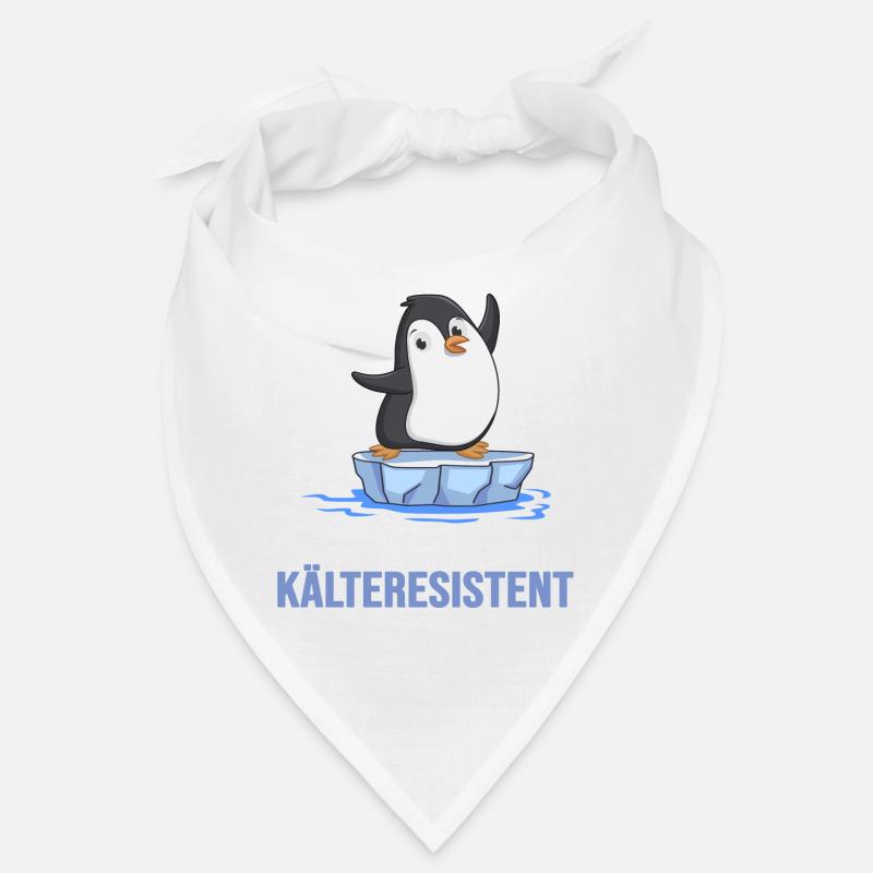 eisbader winterbader eischwimmer kältebad pinguin Bandana