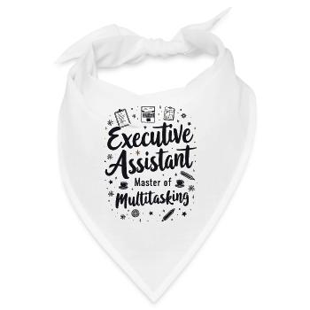 Assistent der Geschäftsführung Multitasking Expert - Bandana - Weiß - Vorne