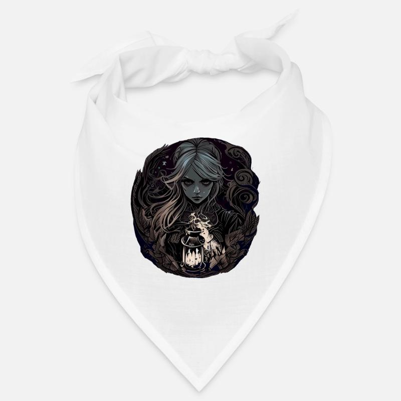 Gloomy Beautiful Witch / Wicca Bandana
