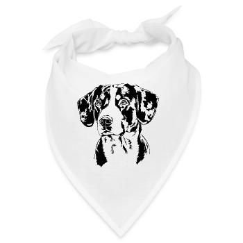 ENTLEBUCHER SENNENHUND Portrait Hunde Wilsigns - Bandana - Weiß - Vorne