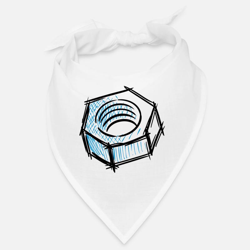 Screw nut, screw, tool Bandana