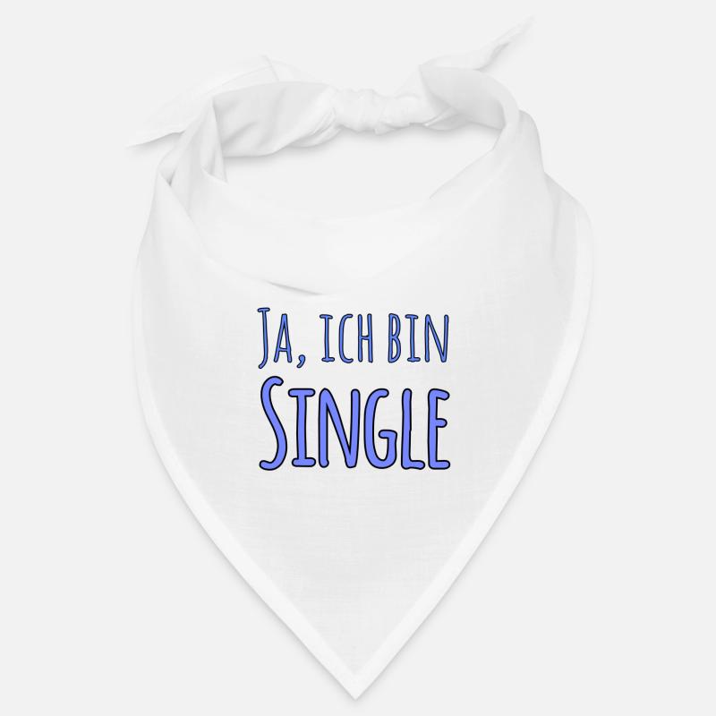 Ja, ich bin Single Bandana