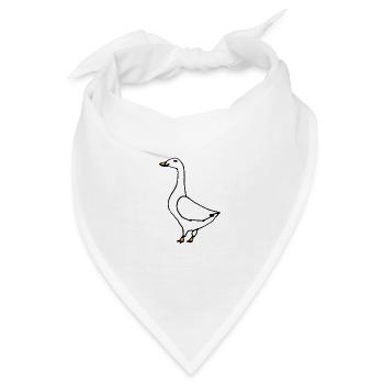 Gans - Bandana - Weiß - Vorne