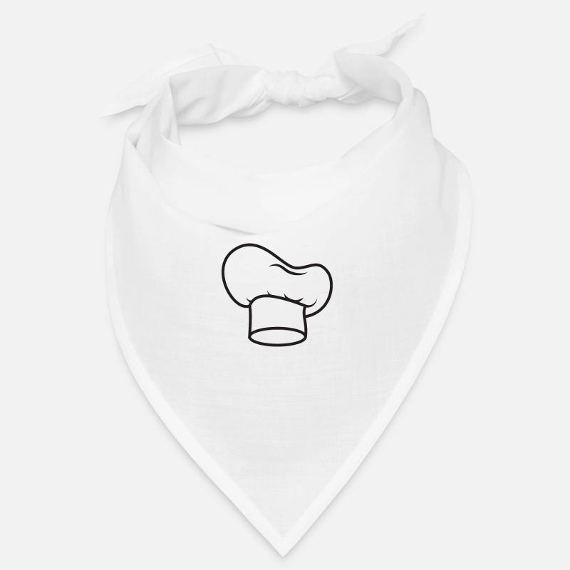 Chef de chapeau de chef Bandana
