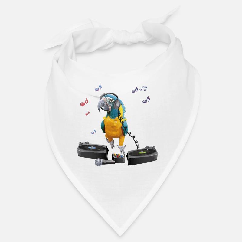 blue-bearded macaw Bandana