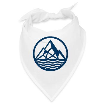 Baru Mountains - Bandana - Weiß - Vorne