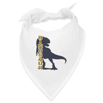 Dinosaur - Dinos - Bandana - Weiß - Vorne