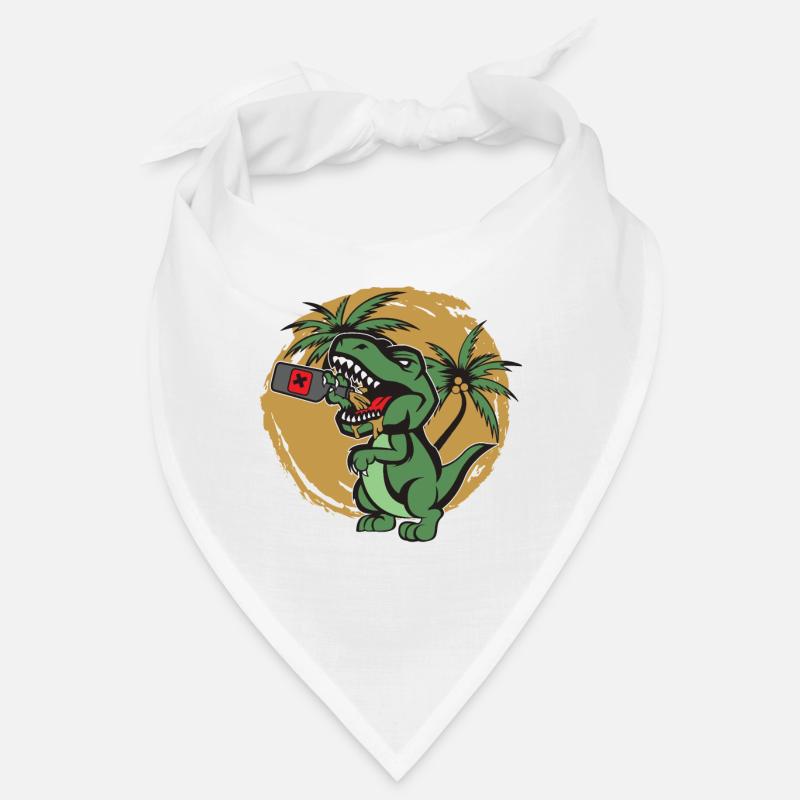 Funny T-Rex alcohol drink beer wine Bandana