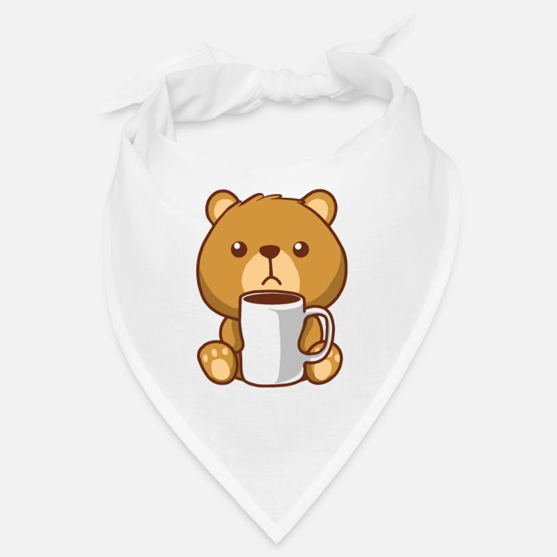 Brown bear bear coffee bear Bandana