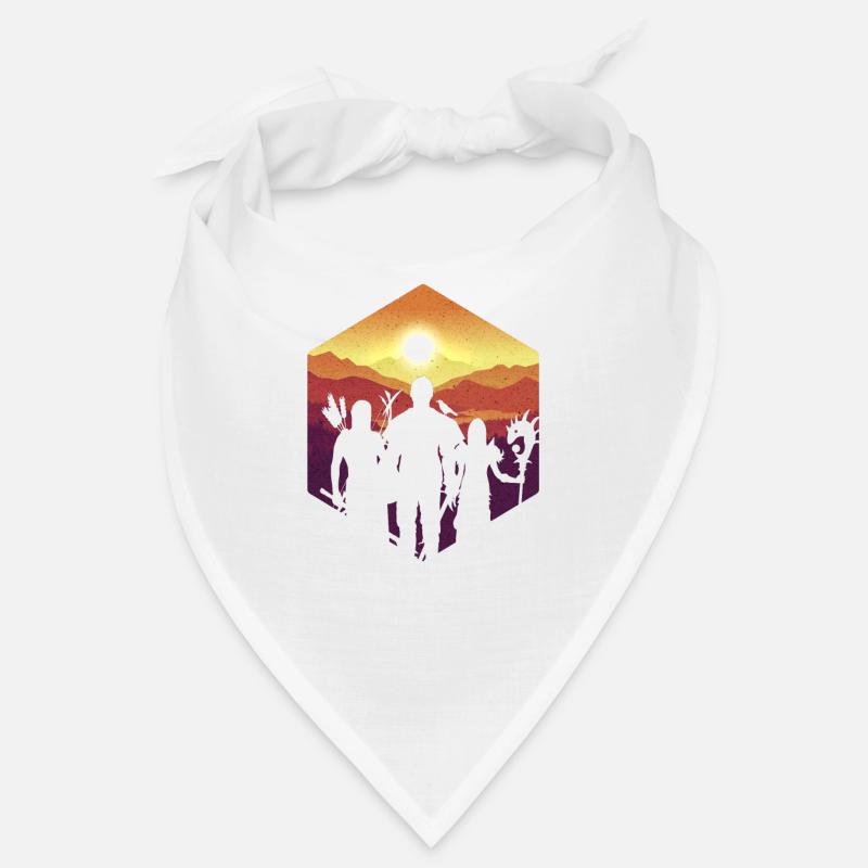 Cool fantasy D20 groupes de dés silhouette RPG Bandana