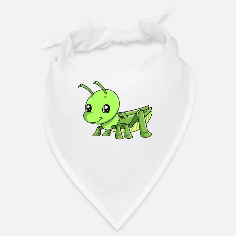 Cute grasshopper design for a grasshopper Bandana