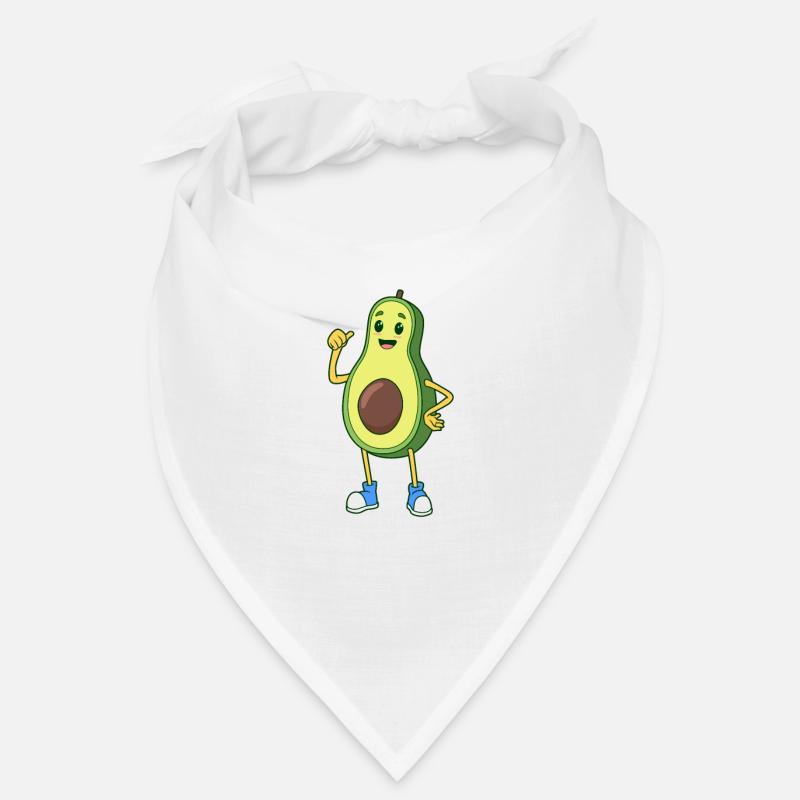 Comic Avocado Bandana