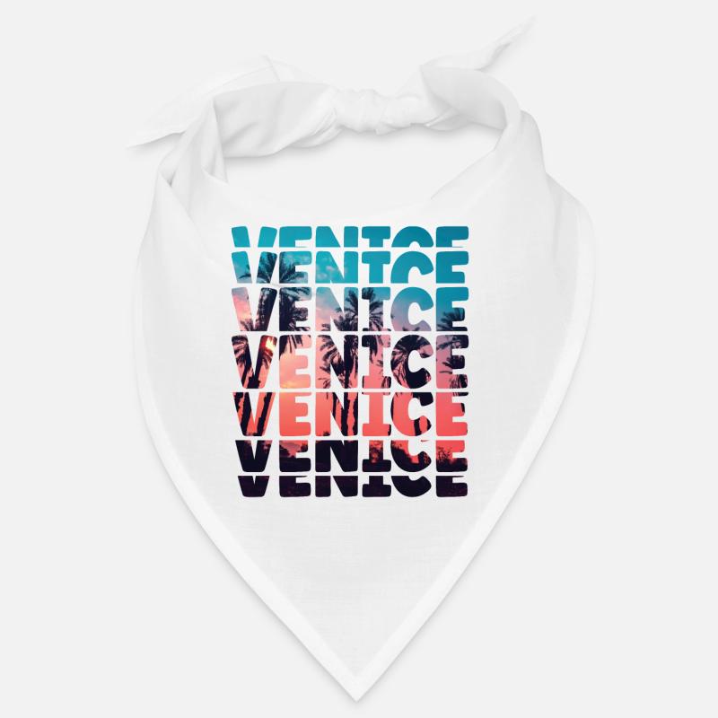 Venice Beach California Urlaub Ocean Palm Tree Bandana