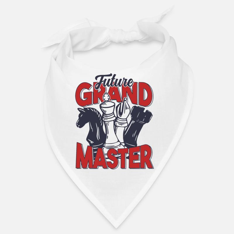 Future Grandmaster Chess Player Chess Pieces Bandana