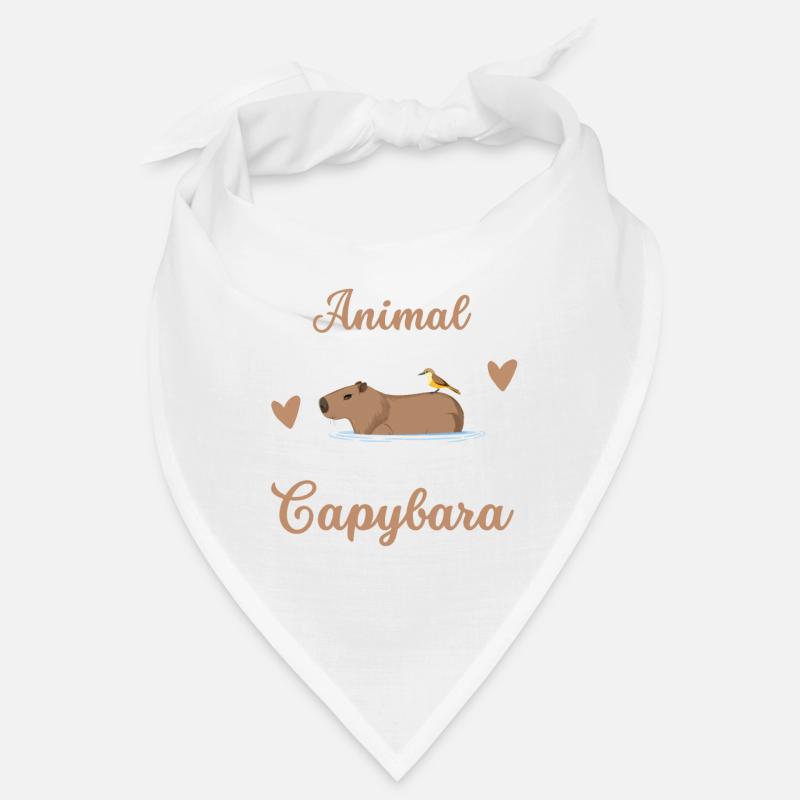 Rongeur Capybara Drôle de cadeau Capybara Bandana
