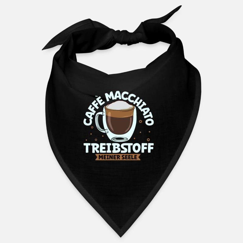 Mein Treibstoff ist Caffè macchiato Bandana