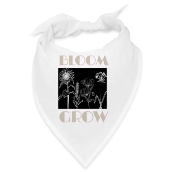 Pflanzen ,Flora Pfa - Bandana - Weiß - Vorne