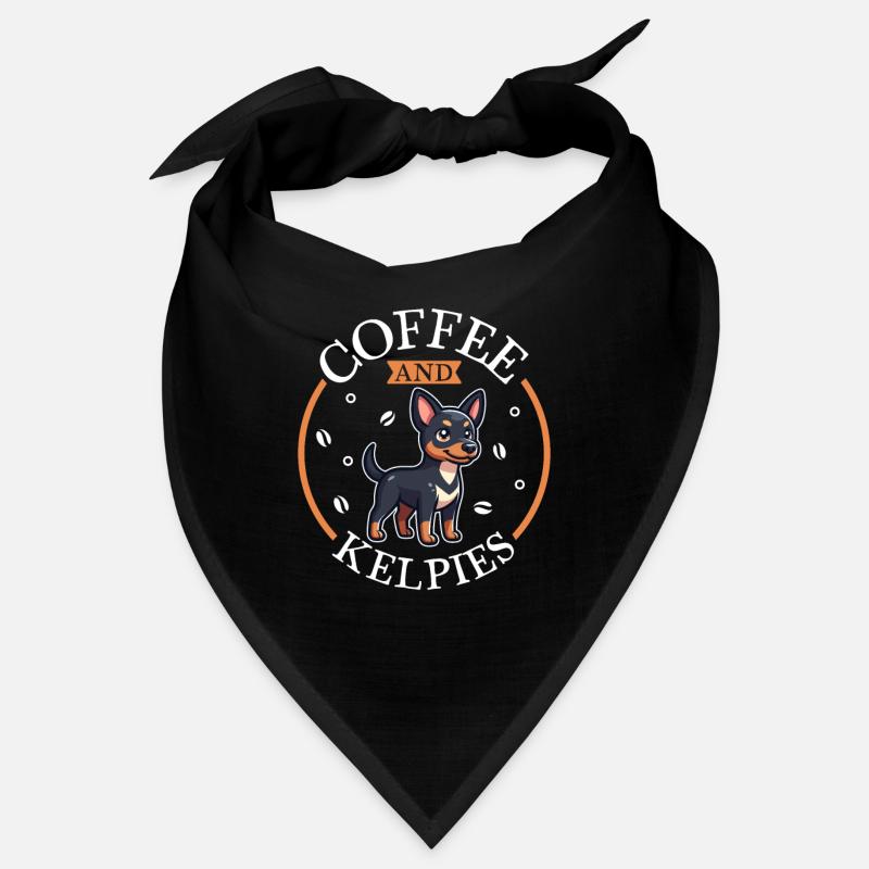 Café et Kelpie australien Bandana