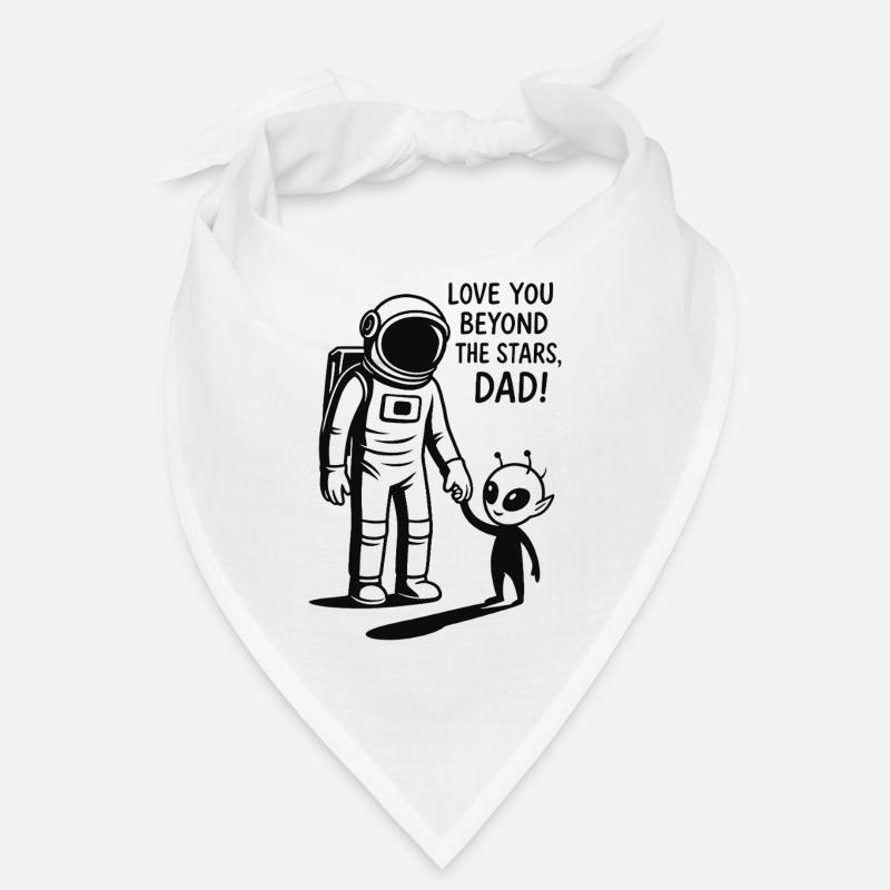 Ich liebe dich weiter als die Sterne Daddy Bandana