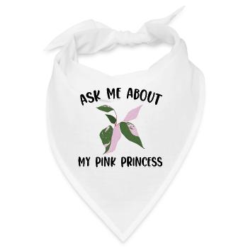 Pink Princess - Bandana - Weiß - Vorne