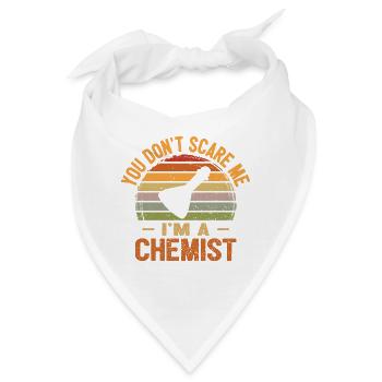 Ich bin Chemiker - Bandana - Weiß - Vorne