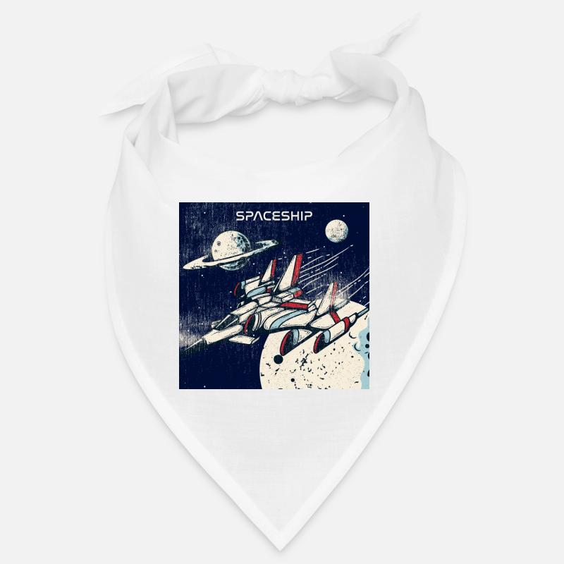 Spaceship distressed Bandana