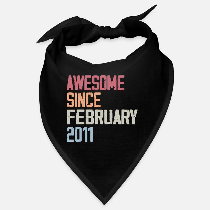 February 2011, 13th Anniversary 2011 February 13 years Bandana