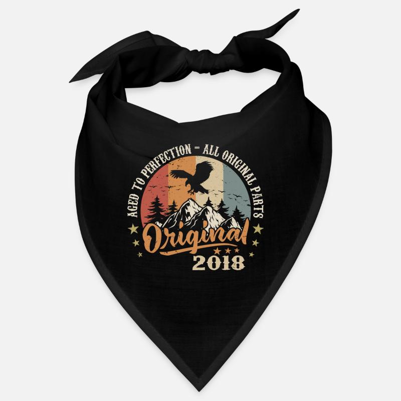 Original 2018 Millésime Millésime 2018 Anniversaire Bandana