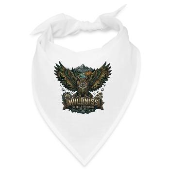 WILDNISS Die Seele der Natur - Bandana - Weiß - Vorne