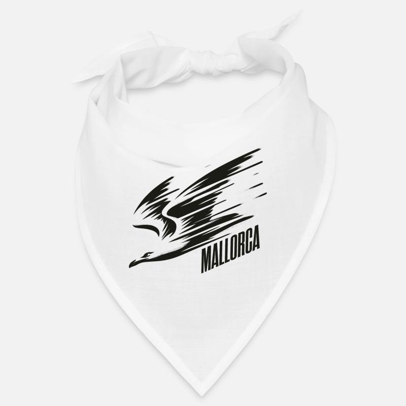 T-shirt de vacances Mallorca Dive Low Flyer Seagull Bandana