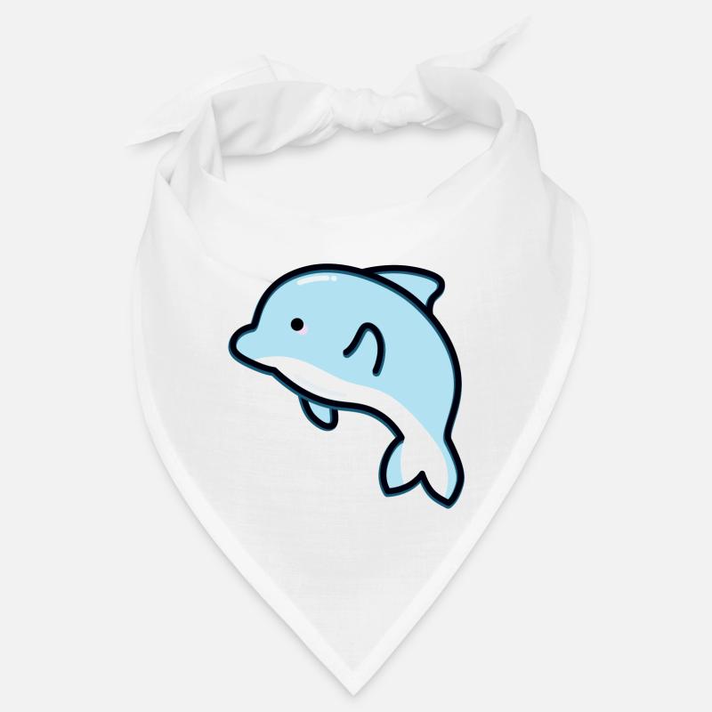Mignon dauphin - Bandana - blanc