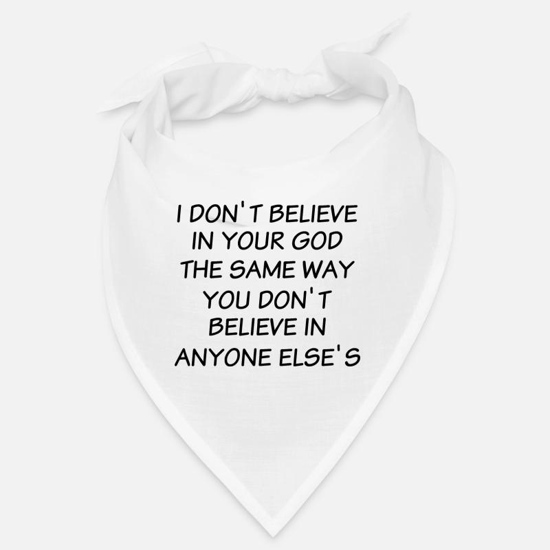 Atheism Proverbs Bandana