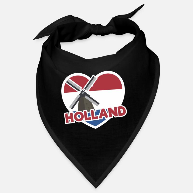 Graphique du drapeau de la Hollande Bandana