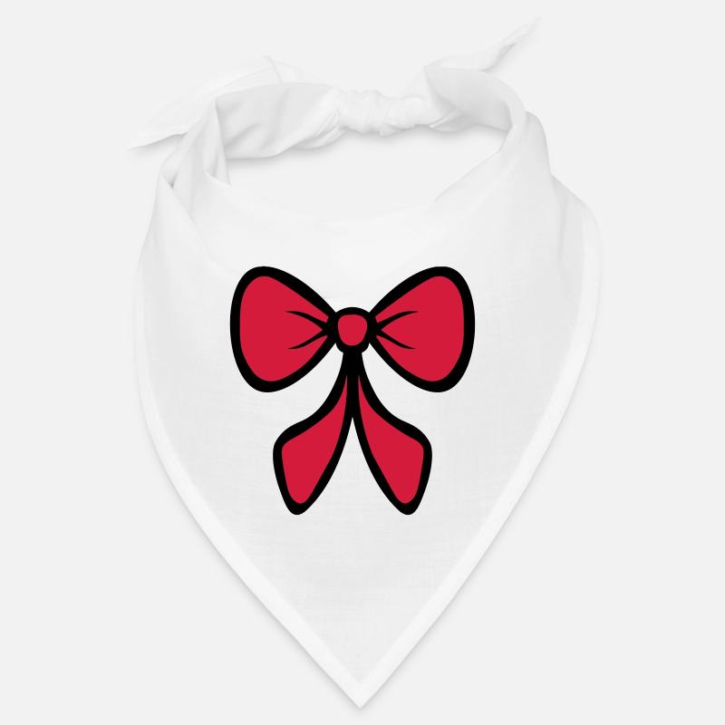 Red Bow / Red bow / Arc rouge / Gift Idea Bandana