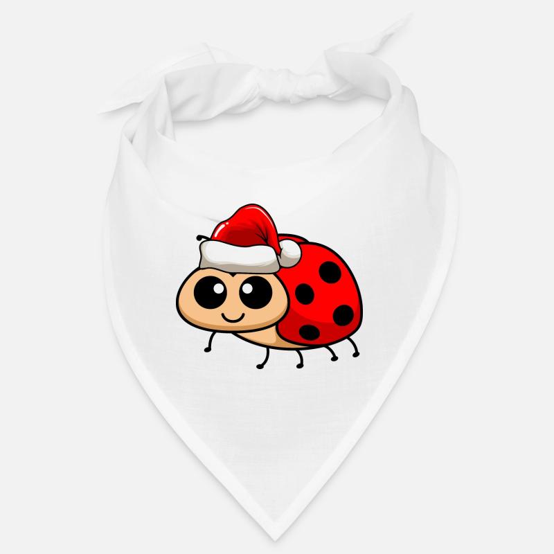 Ladybug Comic Christmas Bandana