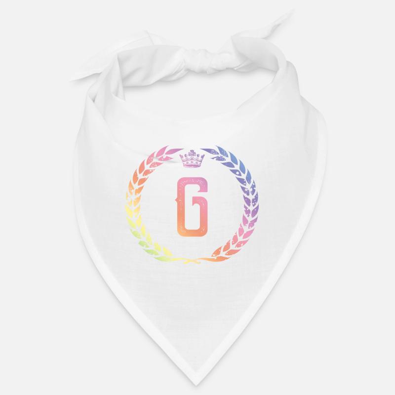 G Buchstabe Kranz Bandana