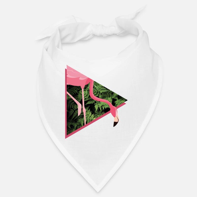Flamingo Vogel Federn Schnabel Pink Geschenk Bandana