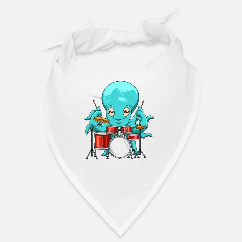 Squid Drummer Bandana