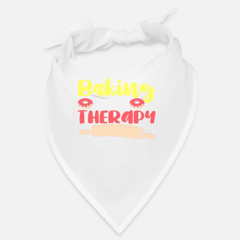 Baking Therapy Baking Baking Lovers Donuts Bandana