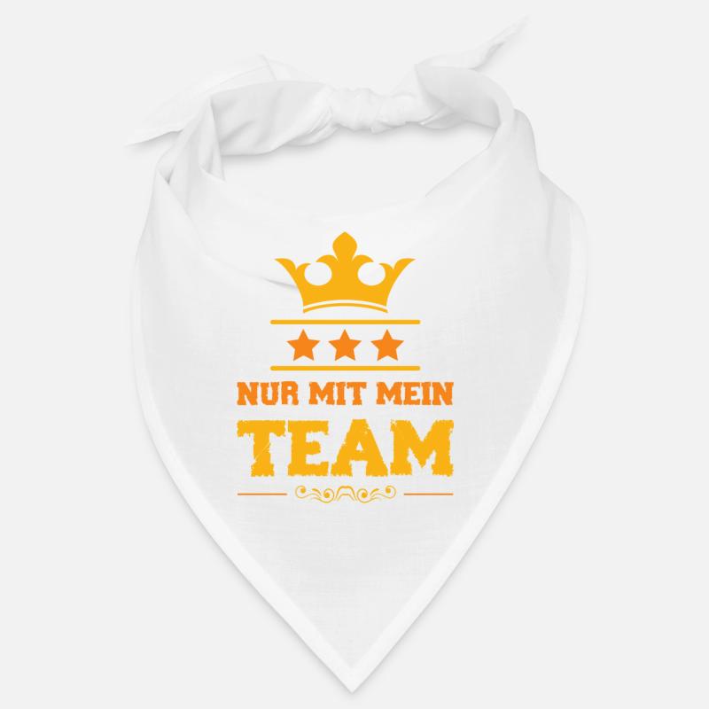 Nur mit mein Team Bandana